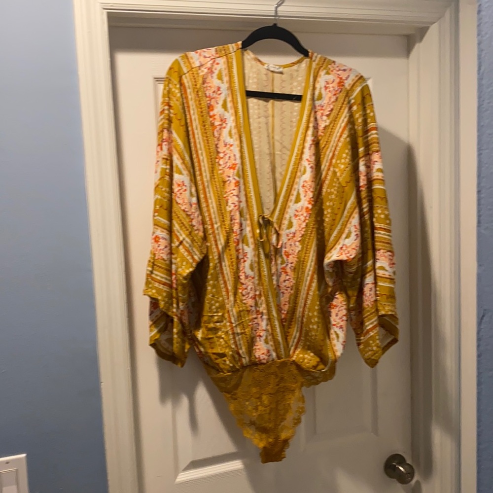 Free People Bodysuit